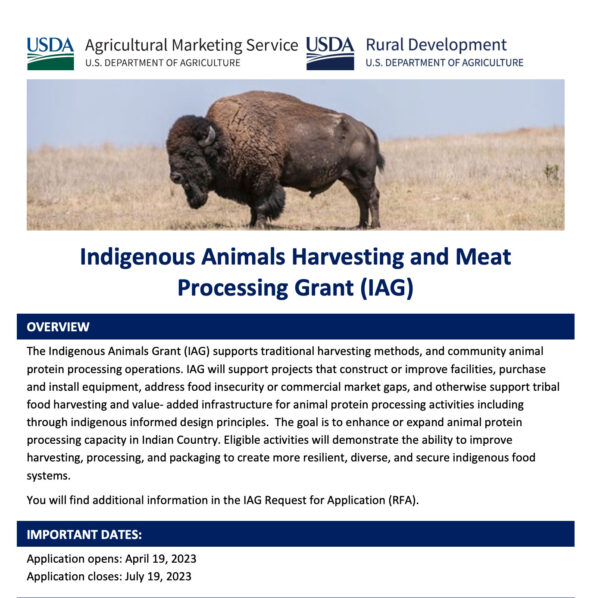 Brochure from the USDA describing their meat processing program. USDA