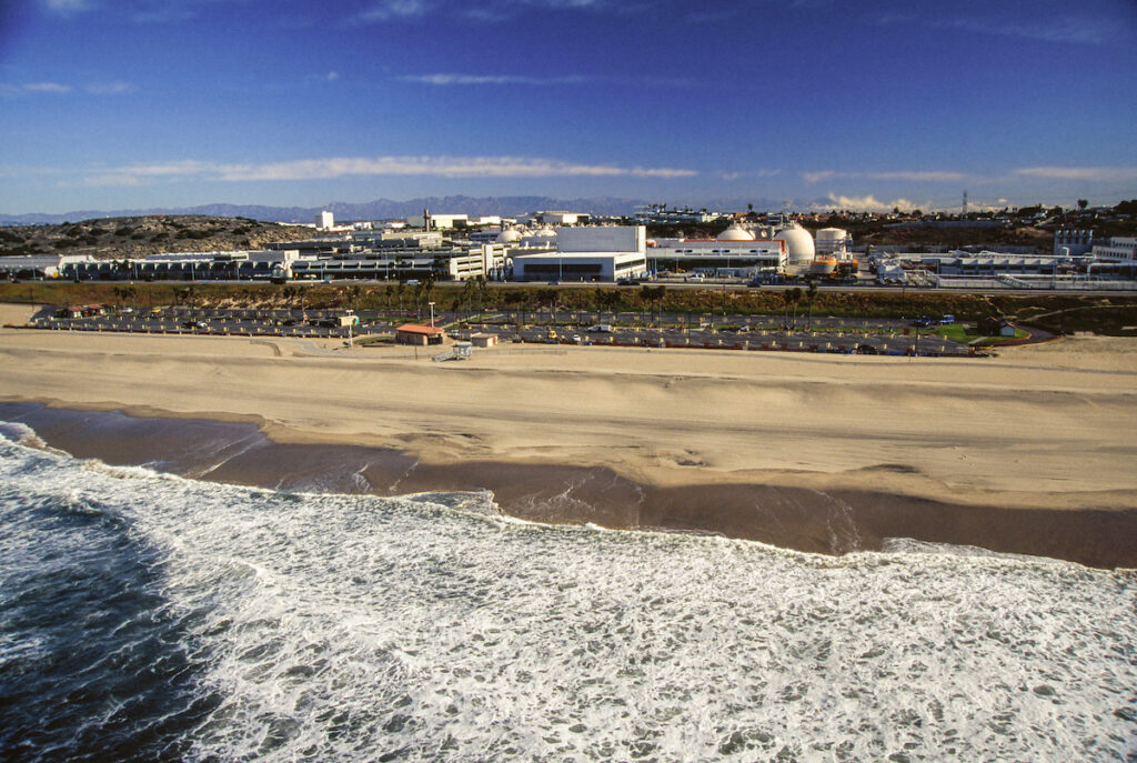 The Hyperion Water Reclamation Plant in southwest Los Angeles, California. The plant is the largest sewage treatment facility in in the Los Angeles metropolitan area and one of the largest in the world. It has the potential to be the city's largest source of recycled water for potable and non-potable purposes. Steve Payer/California Department of Water Resources