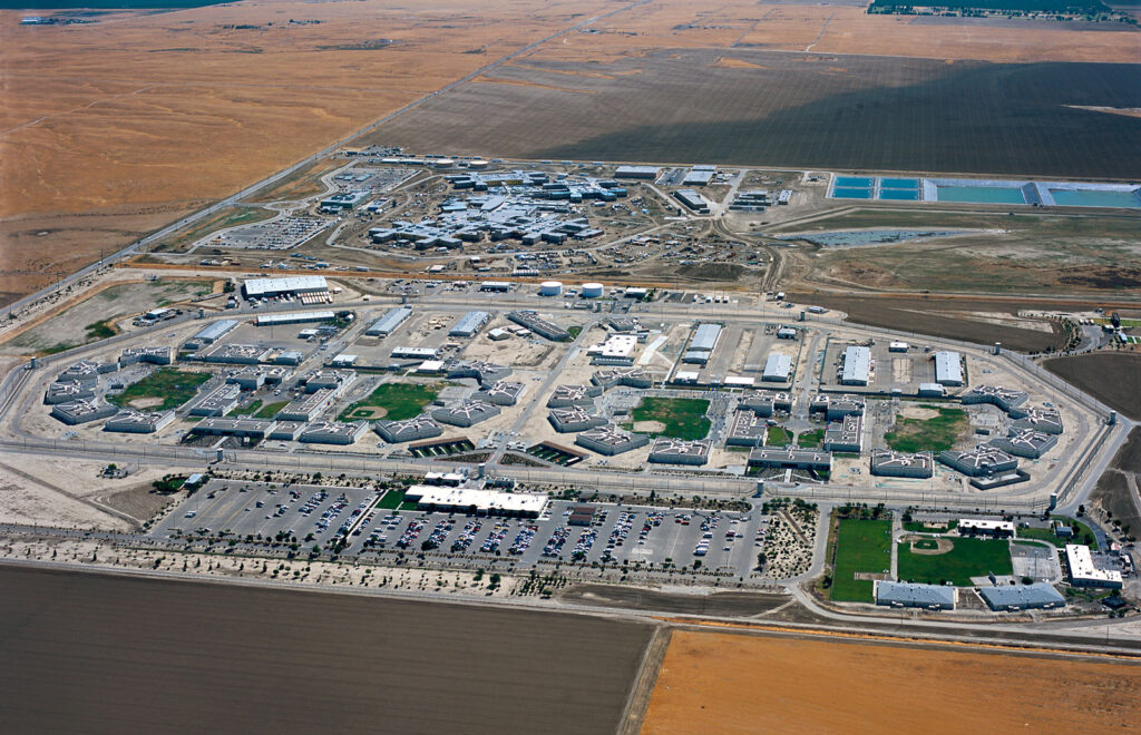 Pleasant Valley Prison in California’s Central Valley. Wikimedia Commons