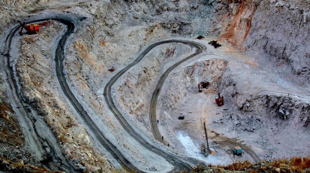 A rare earths mine in Xinjiang, western China in 2010. Peter Chou Kee Liu via Flickr